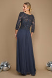 Formal Dresses Long Formal Mother of the Bride Dress Charcoal