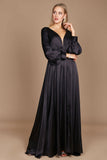 Long Sleeve Formal Evening Party Dress Wholesale