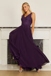 Formal Dresses Long Formal Dress Plus Size Evening Gown Plum