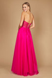 Prom Dresses Corset Prom Party Dress Formal Ball Gown Fuchsia