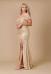 Long Mermaid Sequin Formal Party Dress