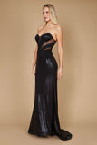 Prom Dresses Long Corset Mermaid Formal Prom Dress Black