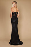 Prom Dresses Long Corset Mermaid Formal Prom Dress Black
