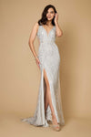 Long Hand Beaded Couture Sequin Formal Dress Wholesale