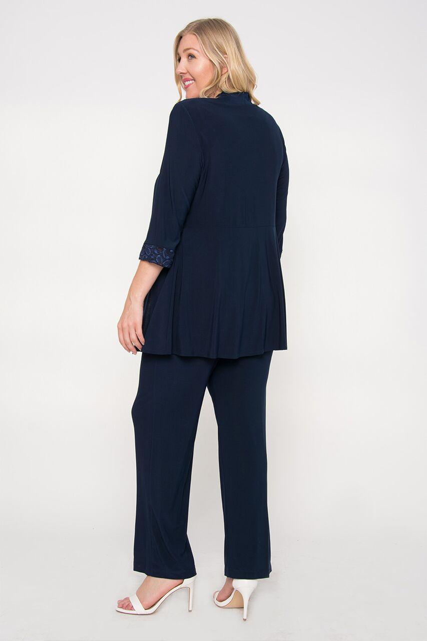 Navy/White R&M Richards 5902W Plus Size Formal Pant Suit for $89.99, – The  Dress Outlet